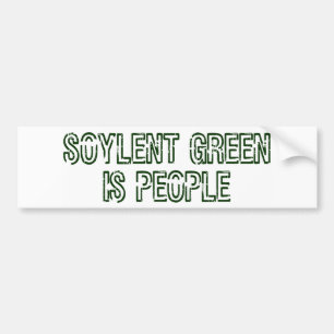 Autocollant De Voiture Le vert de Soylent est adhésif pour pare-chocs de