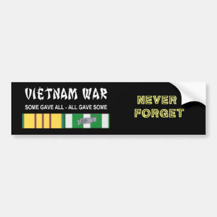 AUTOCOLLANT DE VOITURE LE VÉTÉRINAIRE DE GUERRE DE VIETNAM N'OUBLIENT