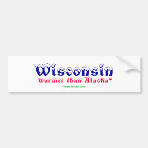 Autocollant De Voiture Le Wisconsin