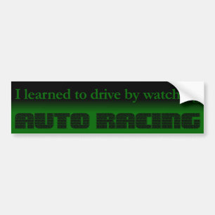 Autocollant De Voiture Leçons de conduite privée Bumpersticker