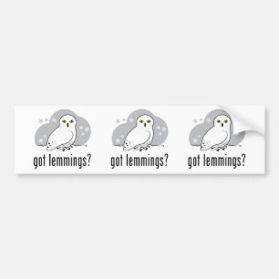 Autocollant De Voiture lemmings obtenus ?