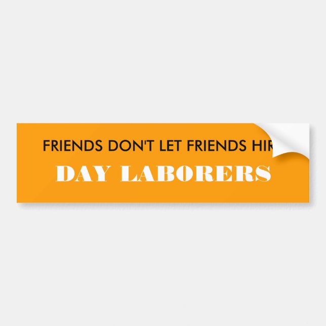 AUTOCOLLANT DE VOITURE LES AMIS NE LAISSENT PAS DES AMIS LOCATION, (Devant)