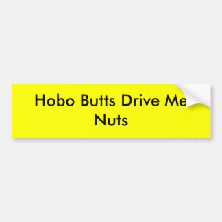Autocollant De Voiture Les bouts de clochard me conduisent Nuts