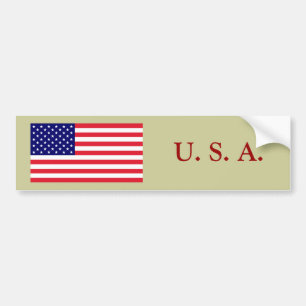 Autocollant De Voiture Les Etats-Unis - Drapeau américain