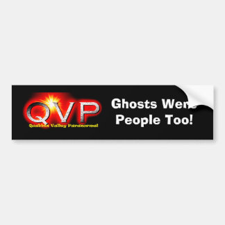 Autocollant De Voiture Les fantômes de QVP étaient adhésif pour