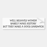 Les Femmes Bien Comportées Font Rarement Histoire,
