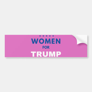 Autocollant De Voiture Les Femmes Pour Trump