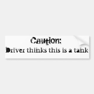 Autocollant De Voiture Les huées font du tort le réservoir