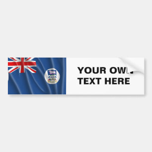 AUTOCOLLANT DE VOITURE LES ÎLES FALKLAND
