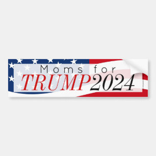 Autocollant De Voiture Les mamans de l'autocollant pare-chocs Donald Trum
