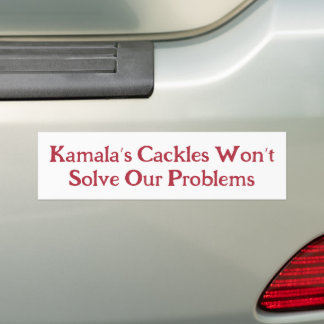 Autocollant De Voiture Les remous de Kamala : rire n’est pas une solution