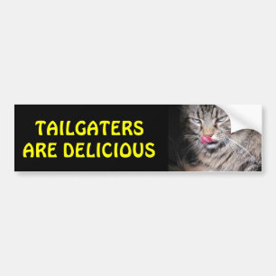 Autocollant De Voiture Les Tailgatateurs Sont Délicieux Grumpy Kitty