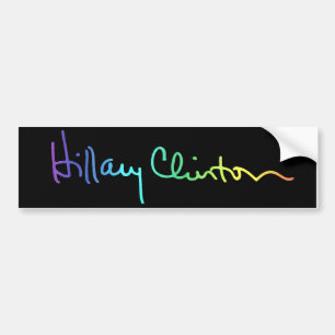 Autocollant De Voiture LGBT pour Hillary Clinton