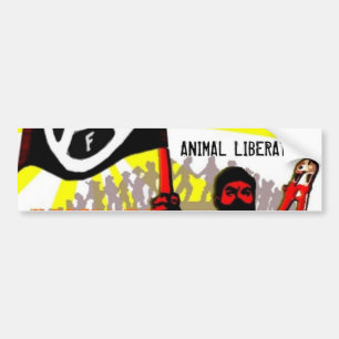 Autocollant De Voiture Libération animale