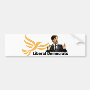 Autocollant De Voiture Libéraux démocrates