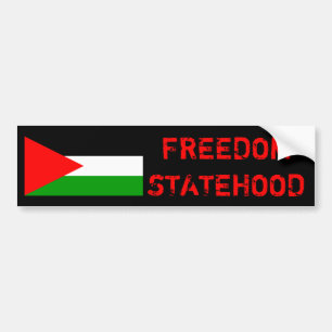 Autocollant De Voiture LIBERTÉ ET STATEHOOD POUR la PALESTINE