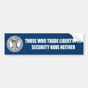 Autocollant De Voiture Liberty Bell -Commerce