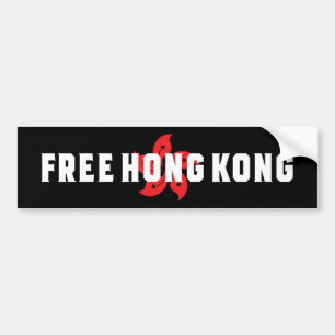 Autocollant De Voiture Libre Hong Kong