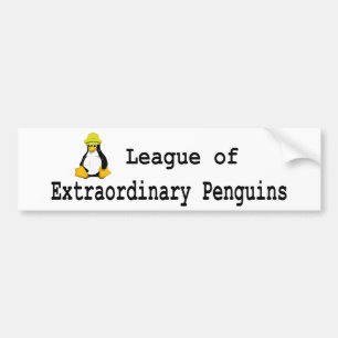 Autocollant De Voiture Ligue des pingouins extraordinaires 2