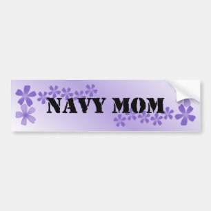 Autocollant De Voiture Lilas de maman de marine