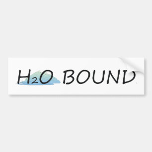 Autocollant De Voiture Limite du DESSUS H2O