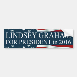 Autocollant De Voiture Lindsey Graham à la présidence en 2016