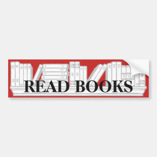 Autocollant De Voiture Lire les livres