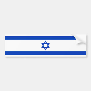 Autocollant De Voiture L'Israël - drapeau israélien