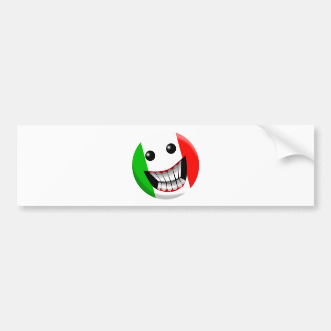 Autocollant De Voiture L'Italie (Devant)