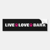 LIVE LOVE BARK