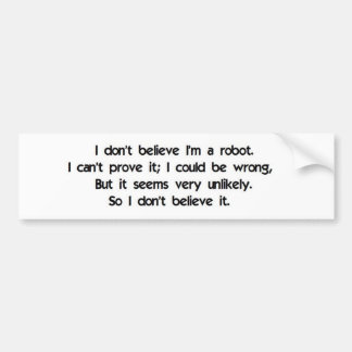 Autocollant De Voiture Logique de robot