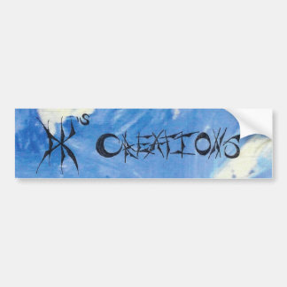Autocollant De Voiture Logo Bumpersticker de créations de D.K.