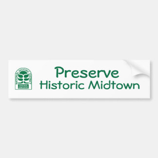 Autocollant De Voiture Logo CGA Conserver Sticker de pare-chocs historiqu