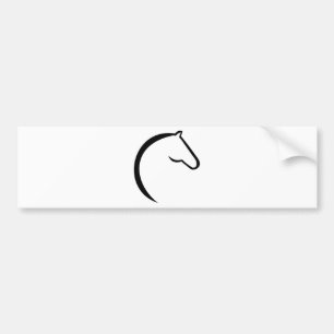 Autocollant De Voiture Logo de cheval