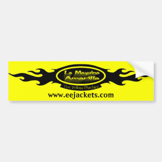 Autocollant De Voiture Logo de Maquina Amarilla de La