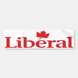 Autocollant De Voiture Logo de parti libéral