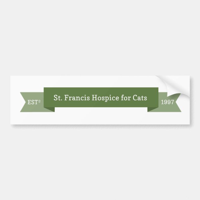 Autocollant De Voiture Logo d'hospice du St Francis (Devant)