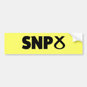 Autocollant De Voiture Logo écossais de partie (SNP) nationale