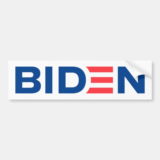 Autocollant De Voiture Logo Joe Biden (Devant)