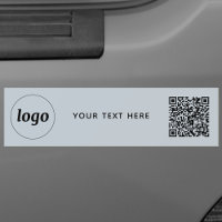 Logo simple et texte professionnel QR Code promoti