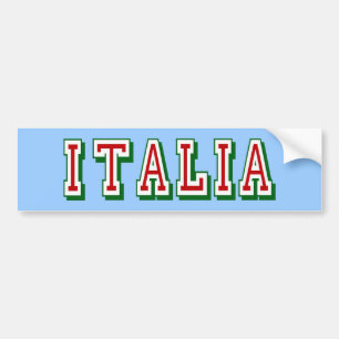 Autocollant De Voiture Logo très simple pourtant frais de l'Italie de