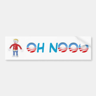 AUTOCOLLANT DE VOITURE L'OH NOOOOO