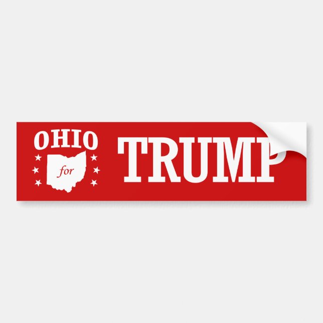 AUTOCOLLANT DE VOITURE L'OHIO POUR L'ATOUT (Devant)