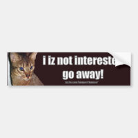 LOLCat 3 Bumpersticker