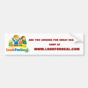 Autocollant De Voiture LookForDeal-BumperSticker