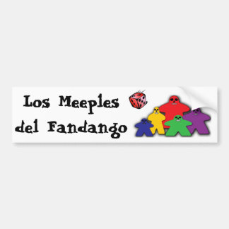 Autocollant De Voiture Los Meeples del Fandango