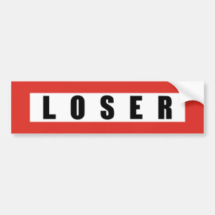 AUTOCOLLANT DE VOITURE LOSER