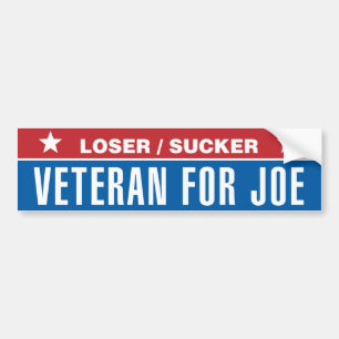 Autocollant De Voiture Loser Sucker : Vétérinaire Pour Joe