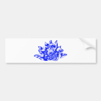 Autocollant De Voiture Lotus cristallin bleu