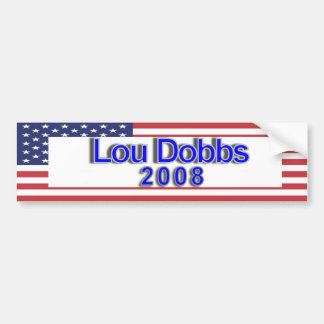 Autocollant De Voiture Lou Dobbs 2008